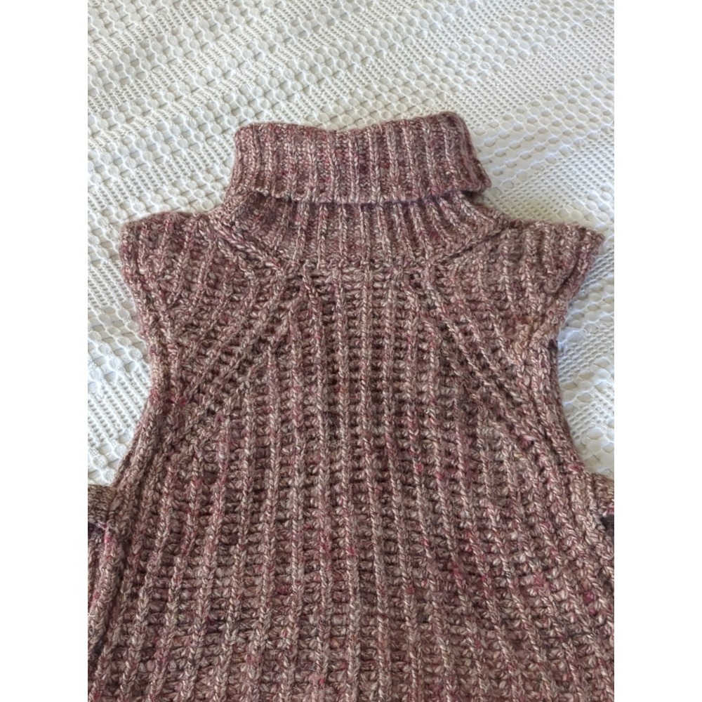 Isabel Marant Meggy Turtleneck Sweater Vest Multicolor Sz 6 Medium 38 - Picture 6 of 16